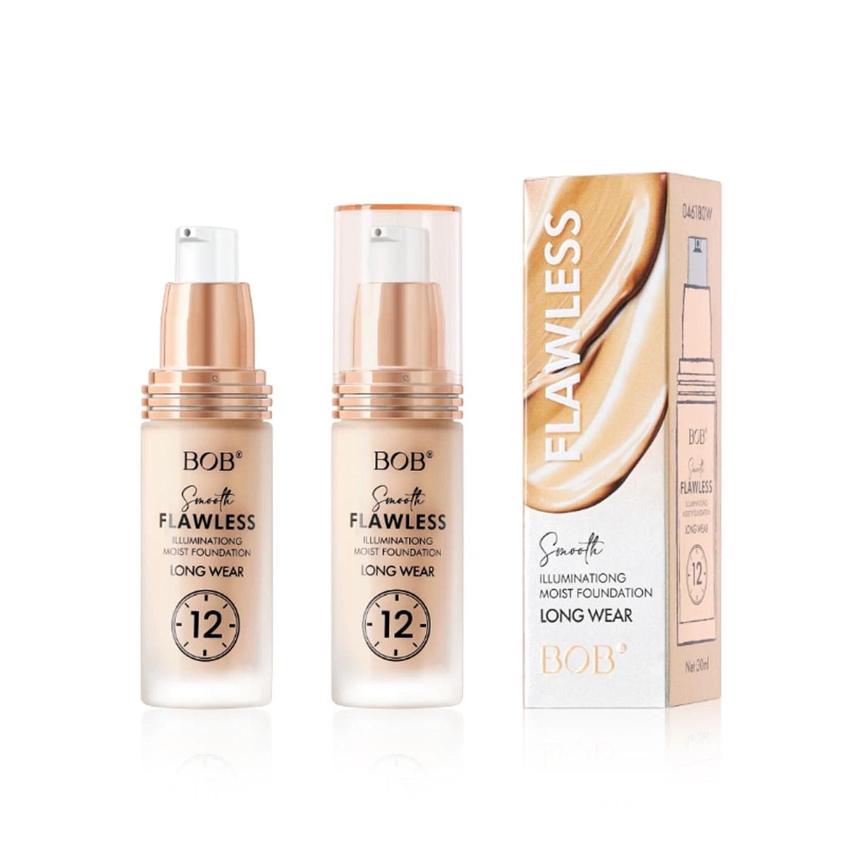 Bob Smooth Flawless Moist Long Wear Foundation