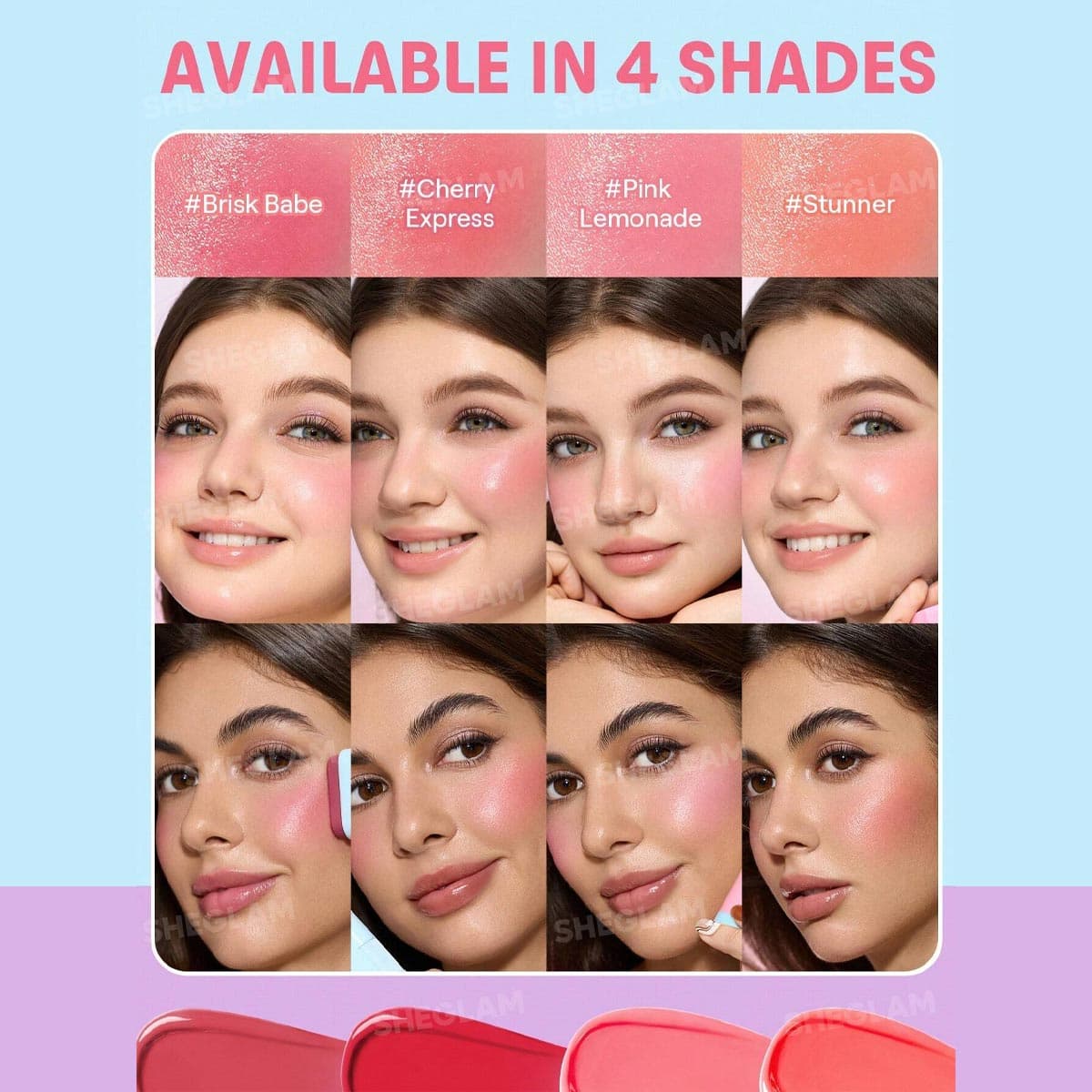 Sheglam Glass Glow Blush Stick