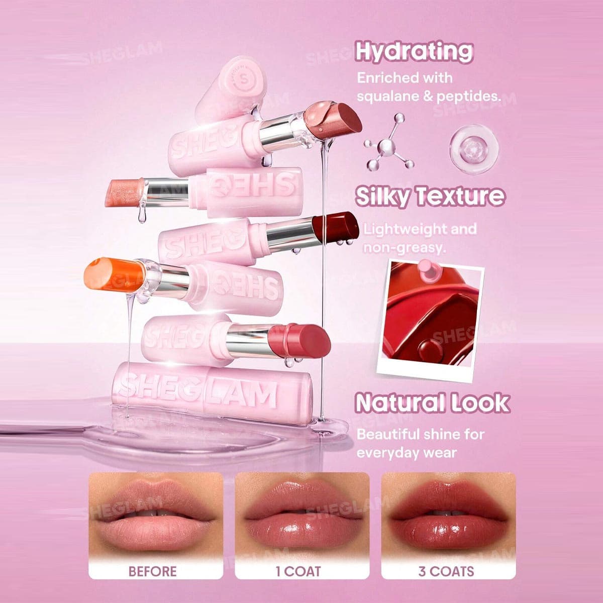 Sheglam Silk Slip Lip Oil Balm