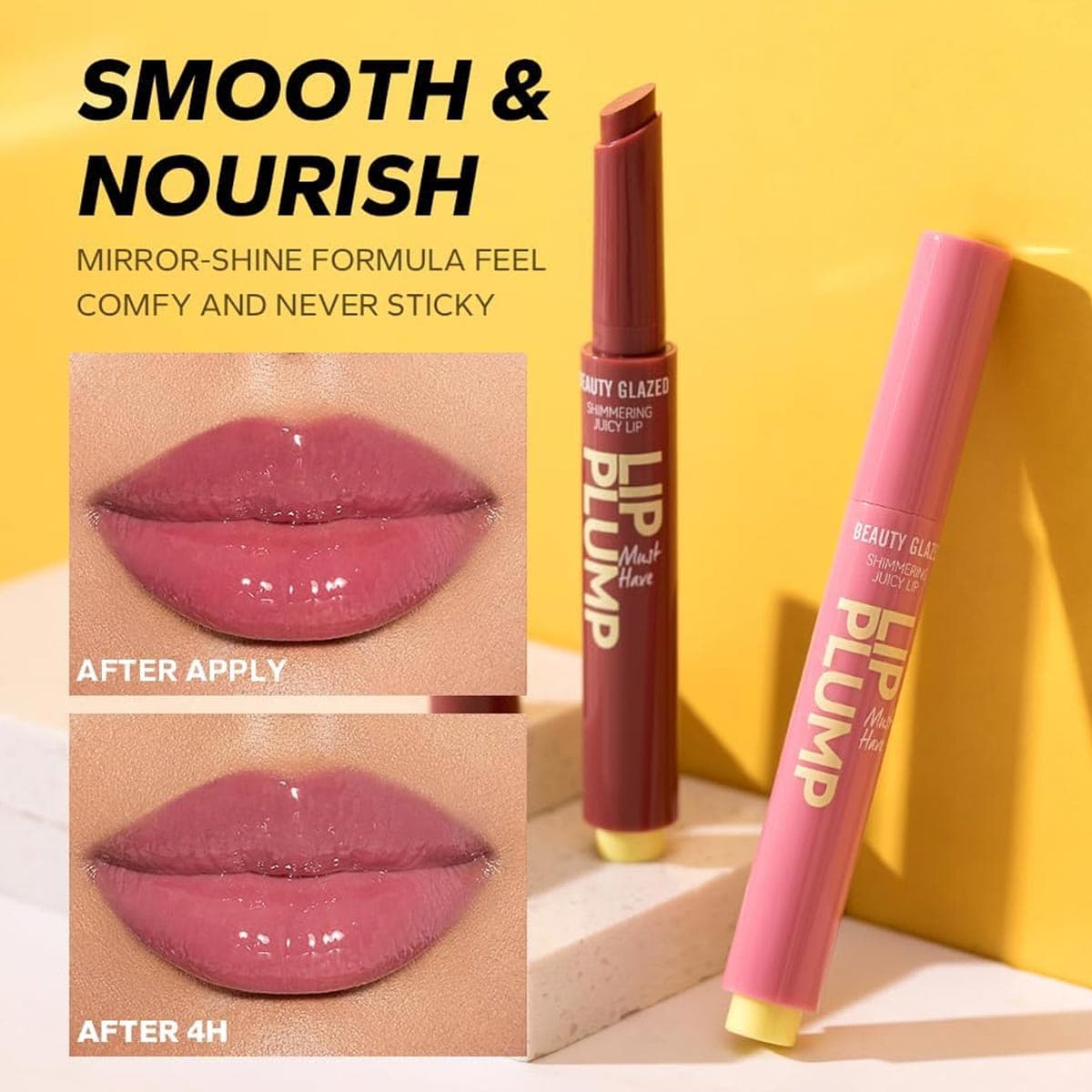 Beauty Glazed Shimmering Juicy Lipstick