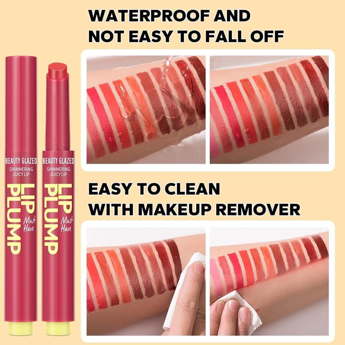 Beauty Glazed Shimmering Juicy Lipstick