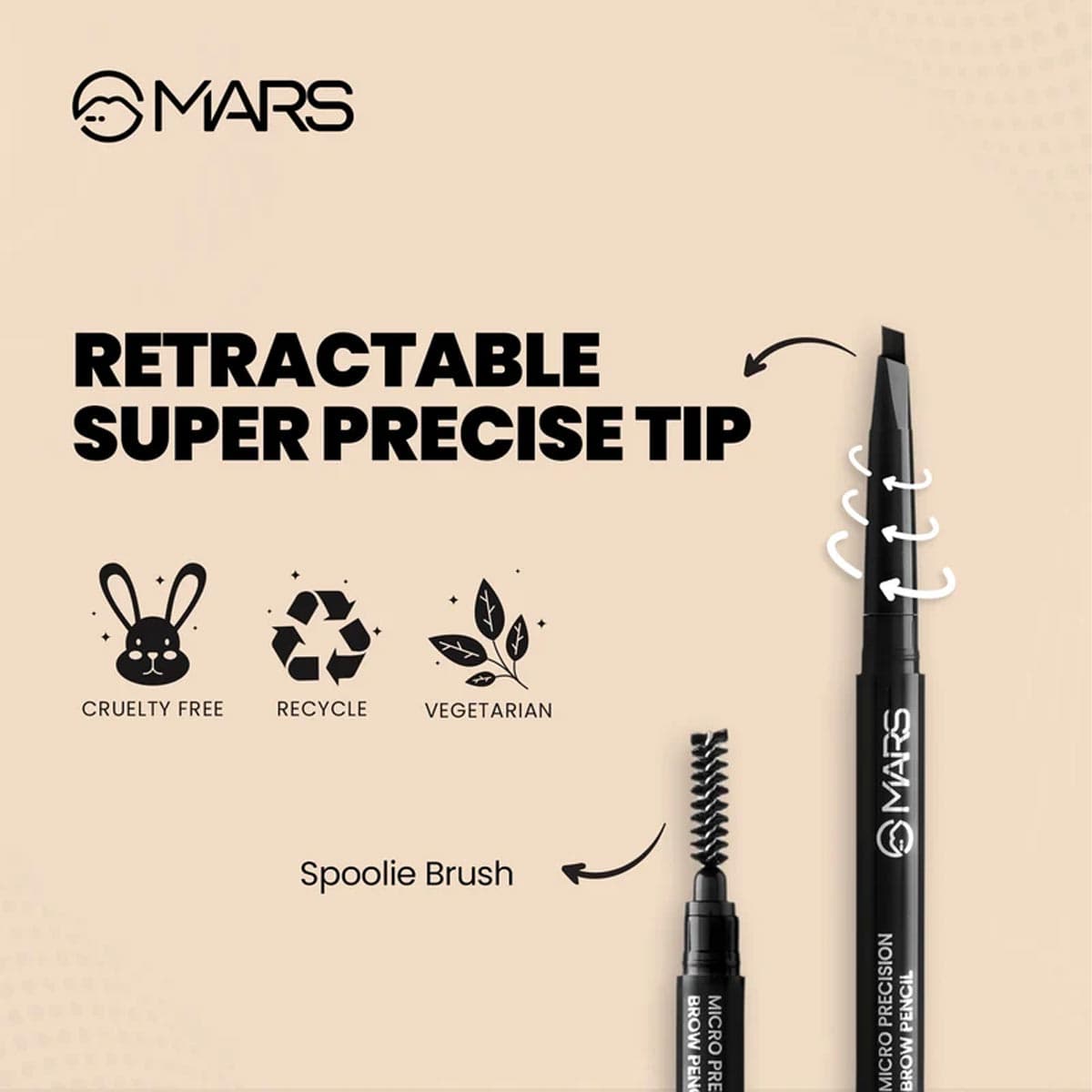 Mars Micro Precision Eye Brow Pencil
