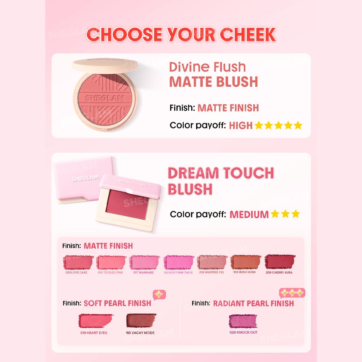 Sheglam Dream Touch Blush