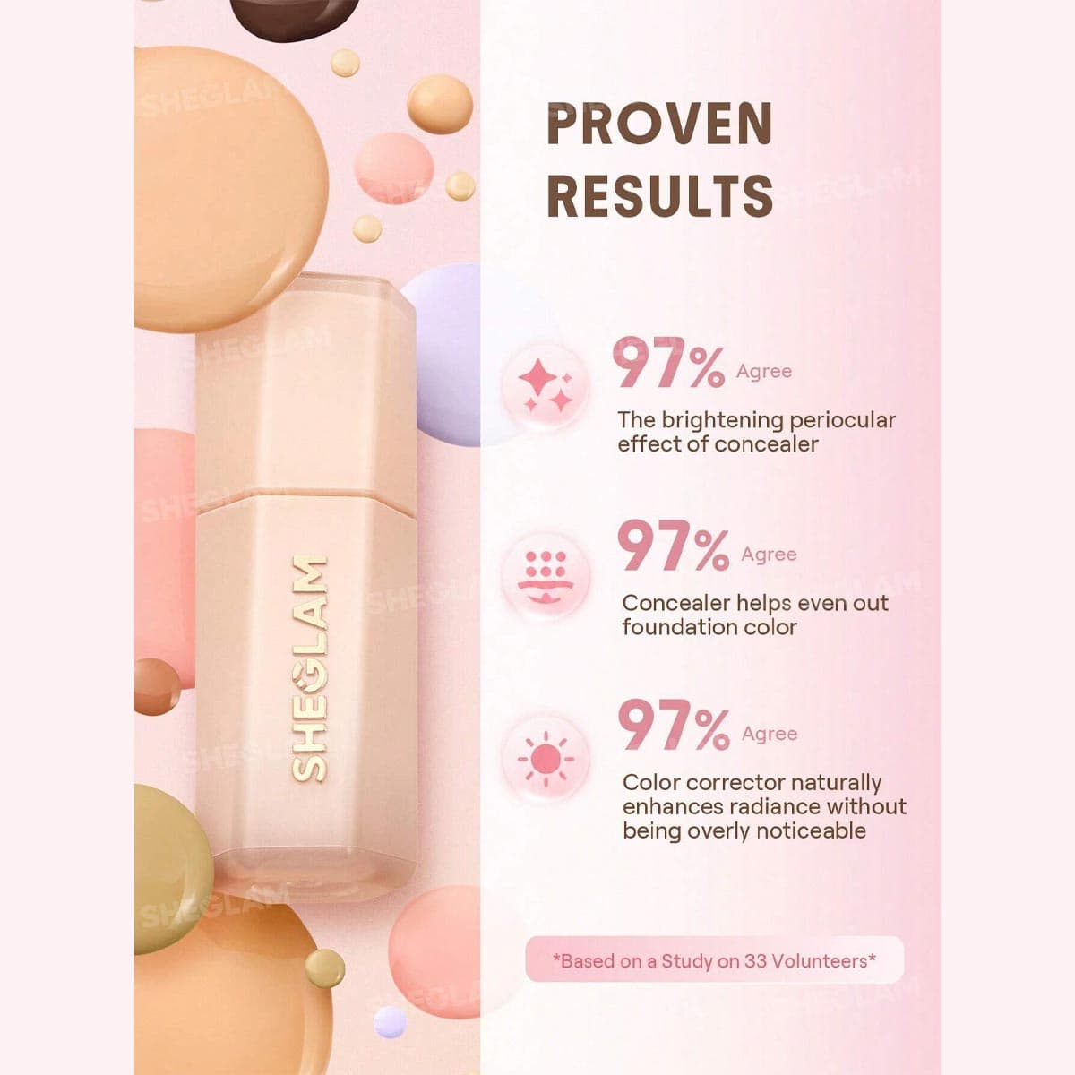 Sheglam Hideaway Full-Coverage Concealer