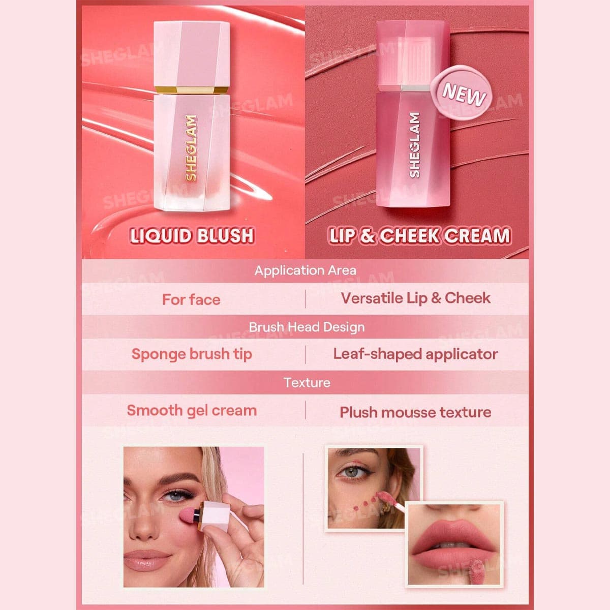 Sheglam Air Plush Lip & Cheek Cream