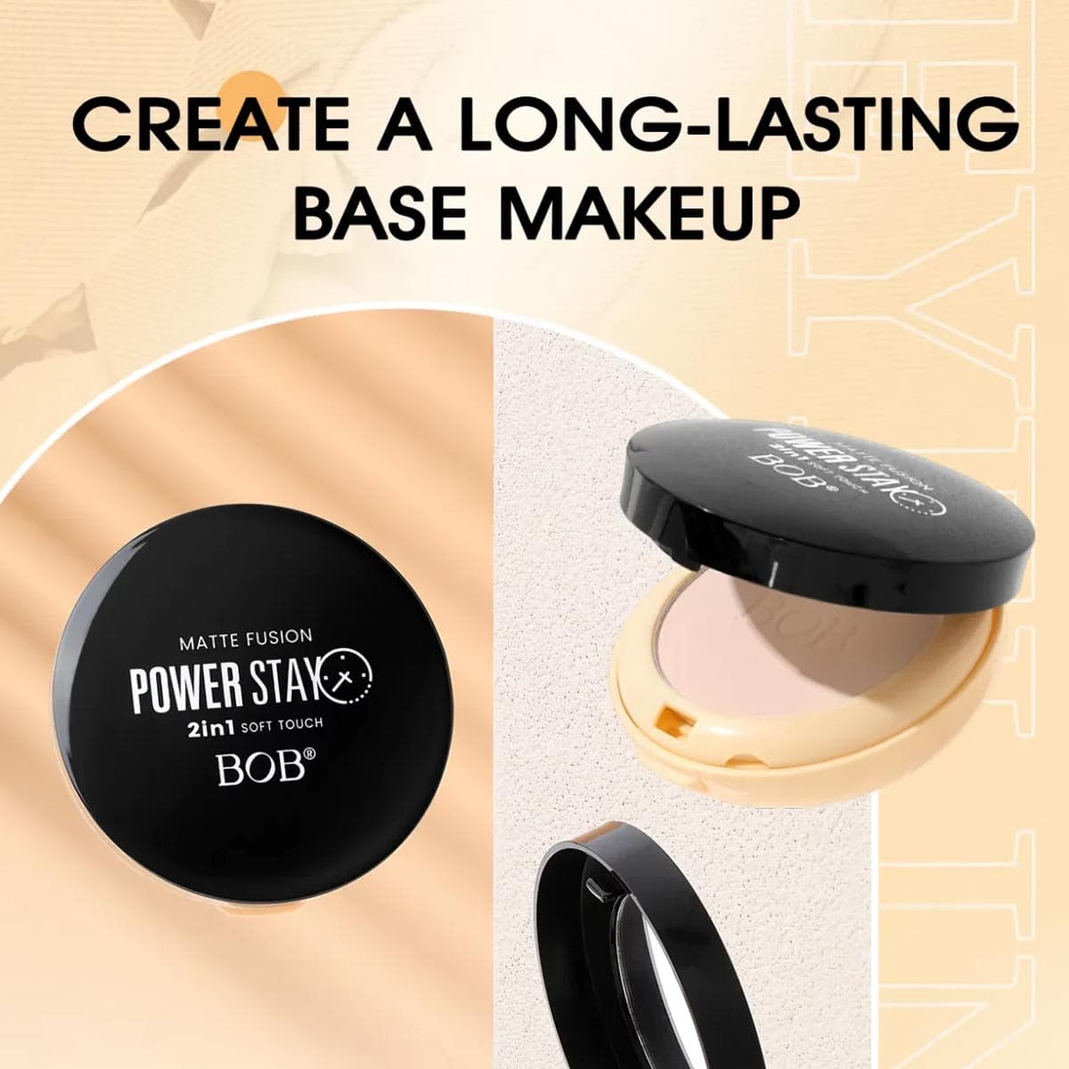 Bob Matte Fusion Power Stay Compact Powder