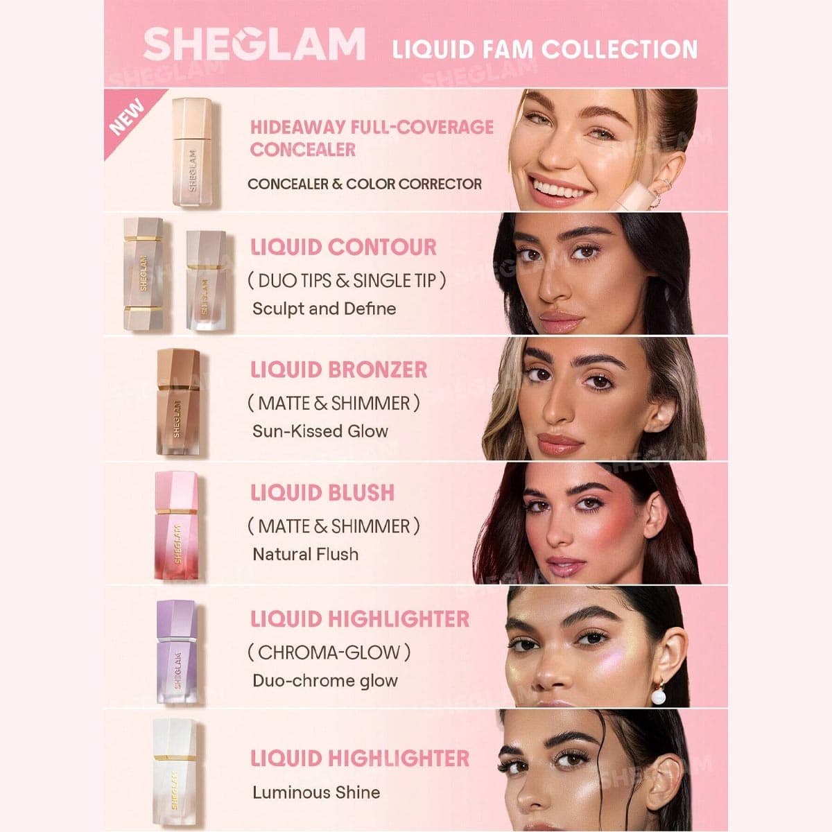 Sheglam Hideaway Full-Coverage Concealer