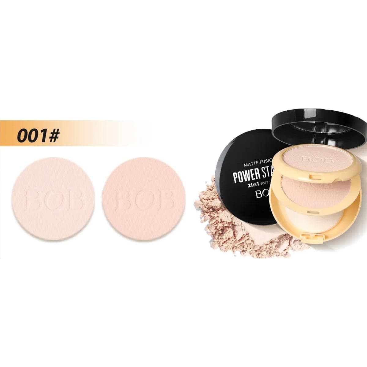 Bob Matte Fusion Power Stay Compact Powder