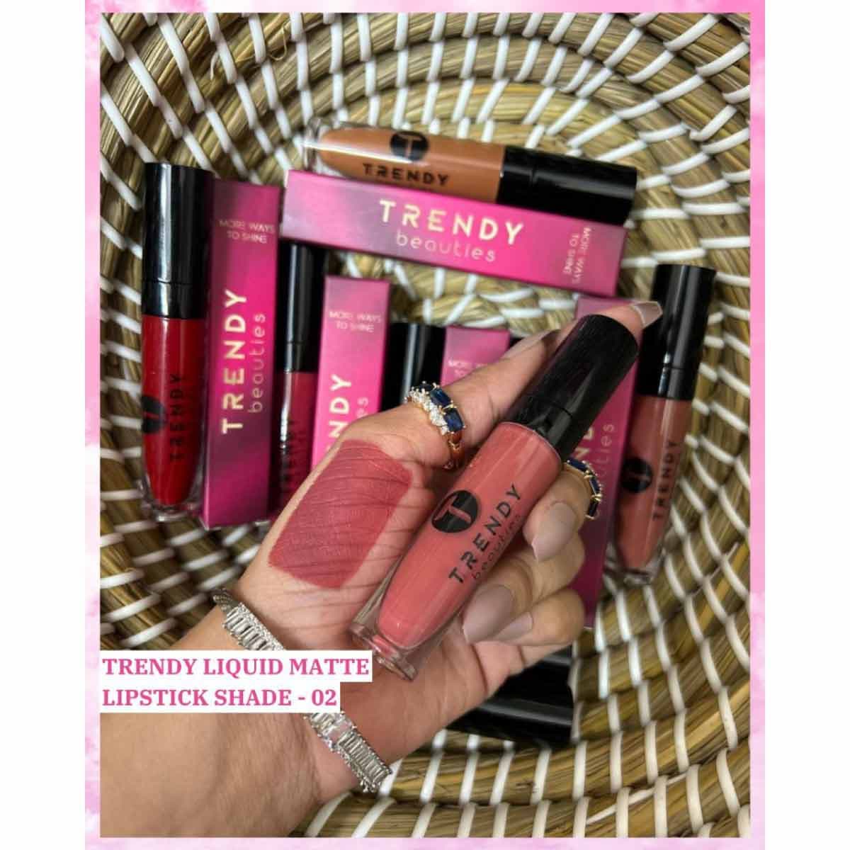 Trendy Beauties Liquid Matte Lipstick