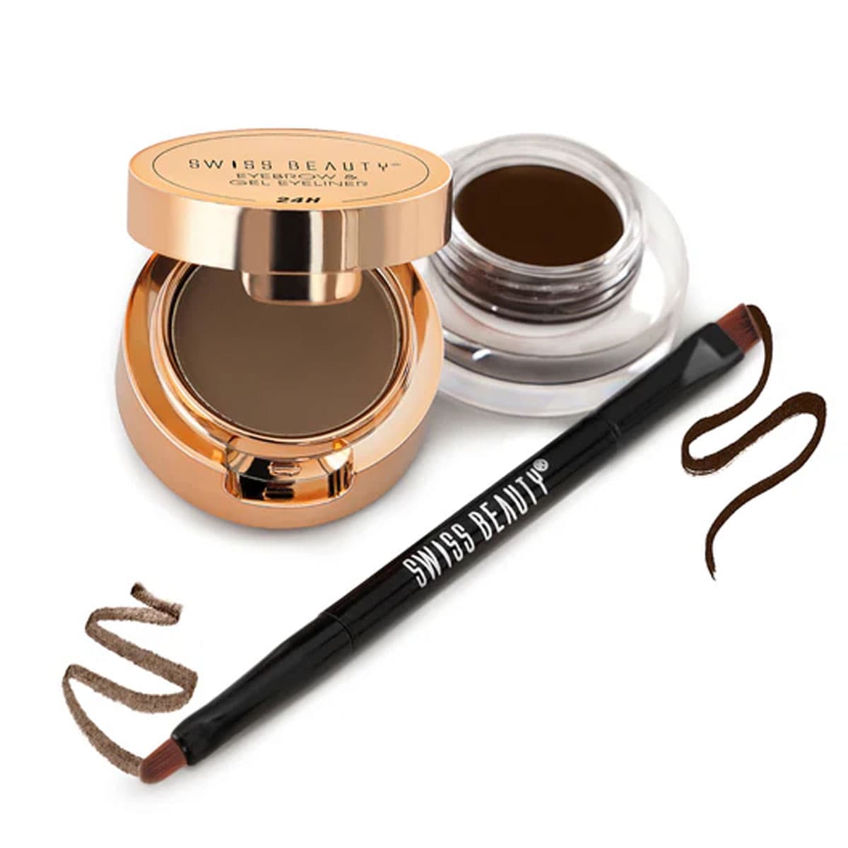 Swiss Beauty Eyebrow & Gel Eyeliner 2 in 1