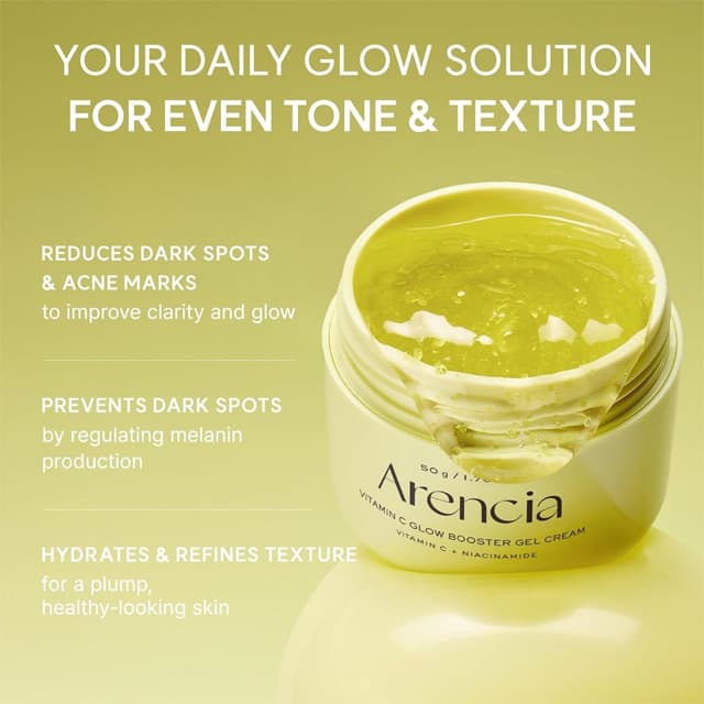 Arencia Vitamin C Glow Booster Gel Cream
