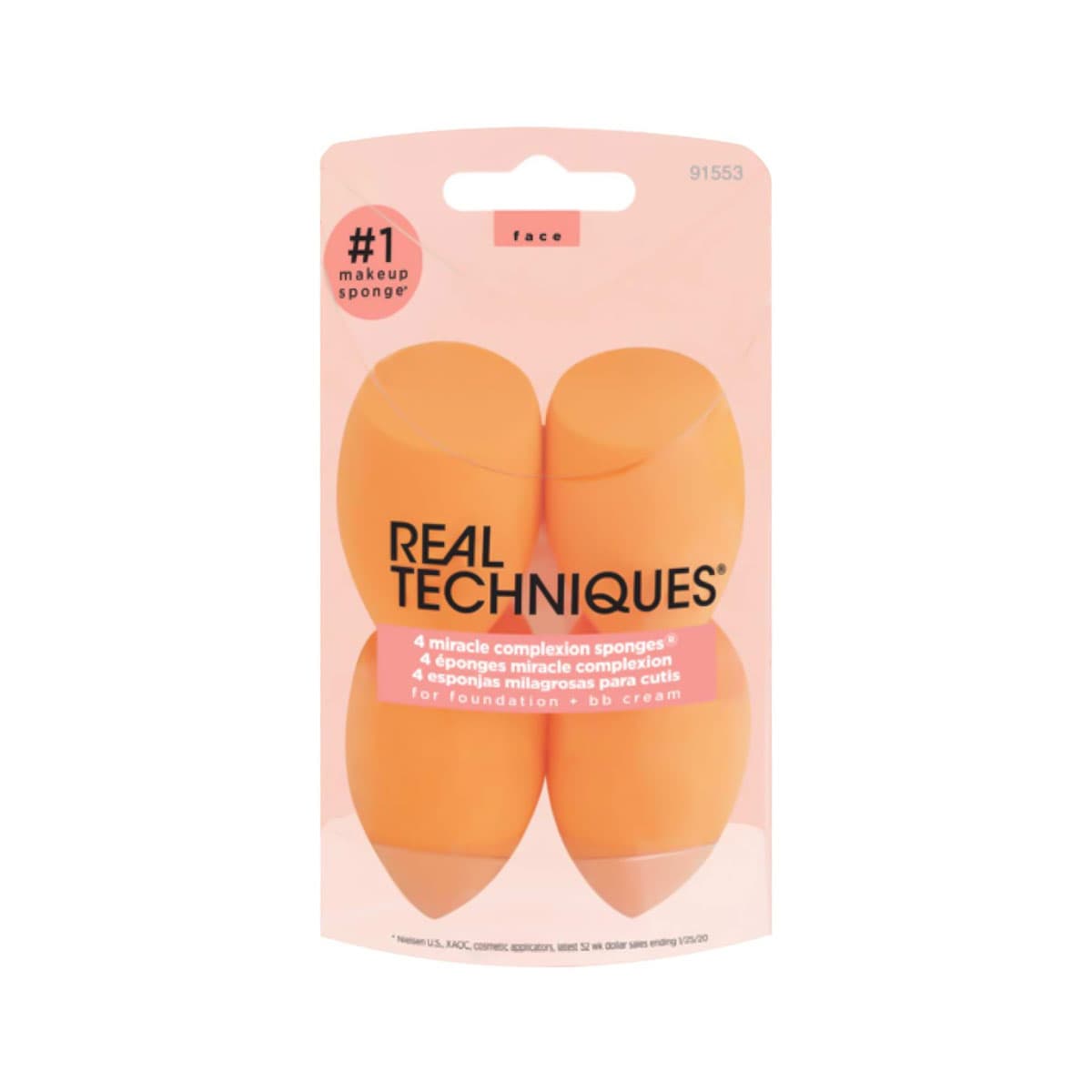 Real Techniques Miracle Complexion 4 Pcs Sponge Set 91533