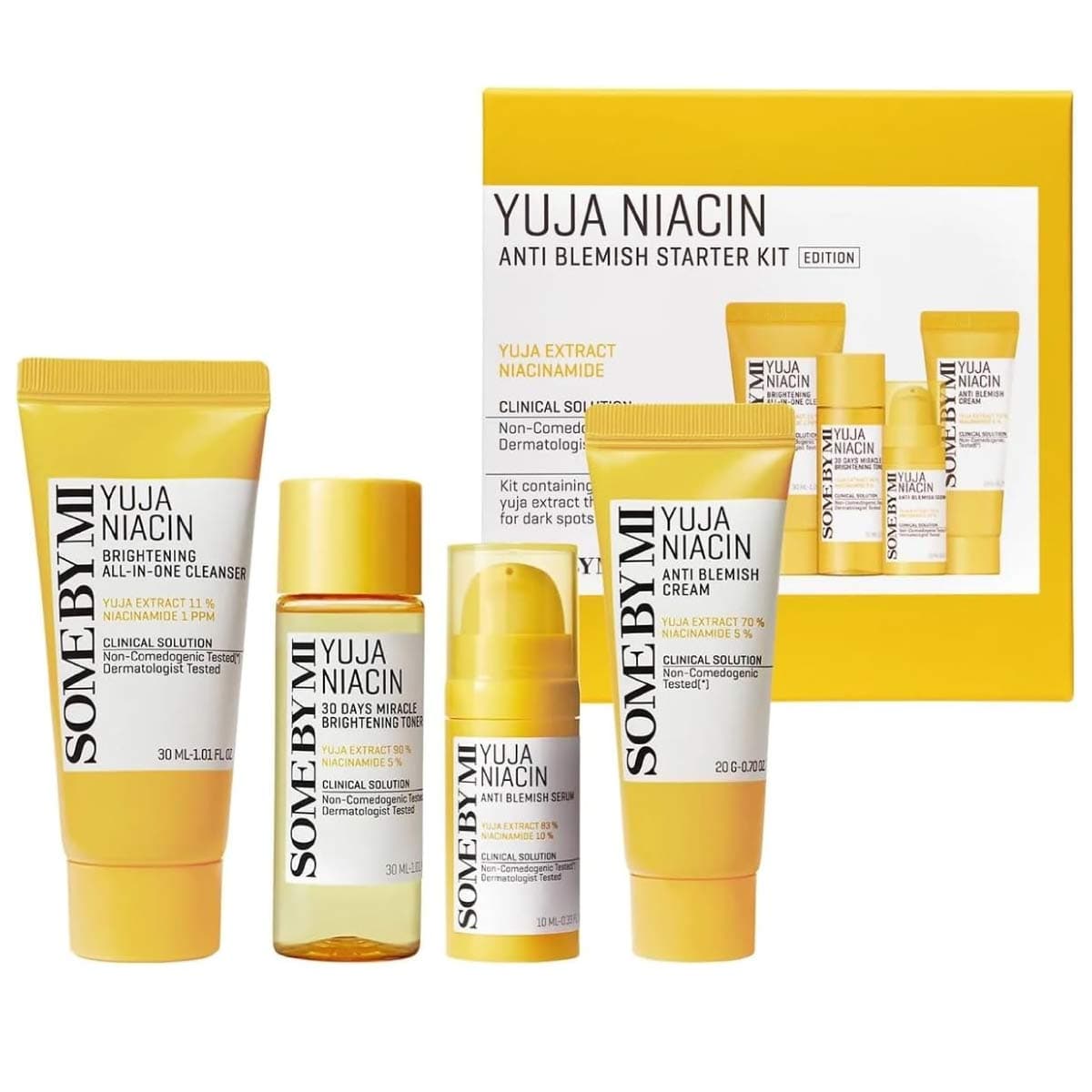 SOME BY MI Yuja Niacin Anti Blemish Starter Kit