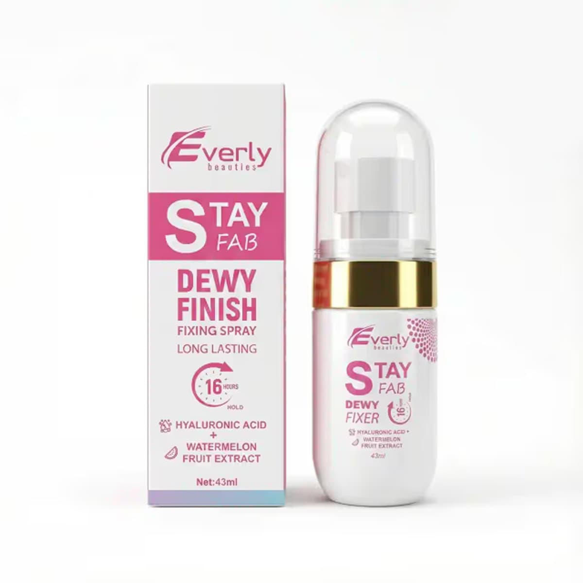 Everly Beauties Stay Fab Dewy Finish Fixing Spray