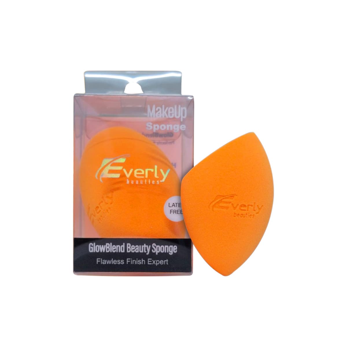 Everly Beauties Glow Blend Beauty Sponge (Orange)