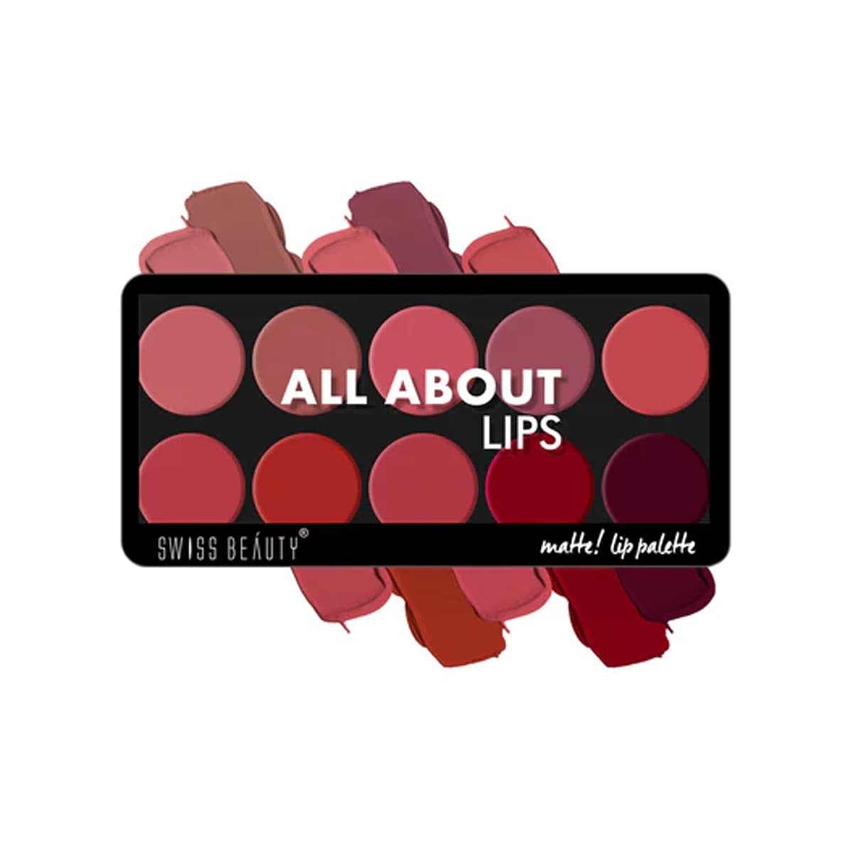 Swiss Beauty Matte Lip Palette - 01