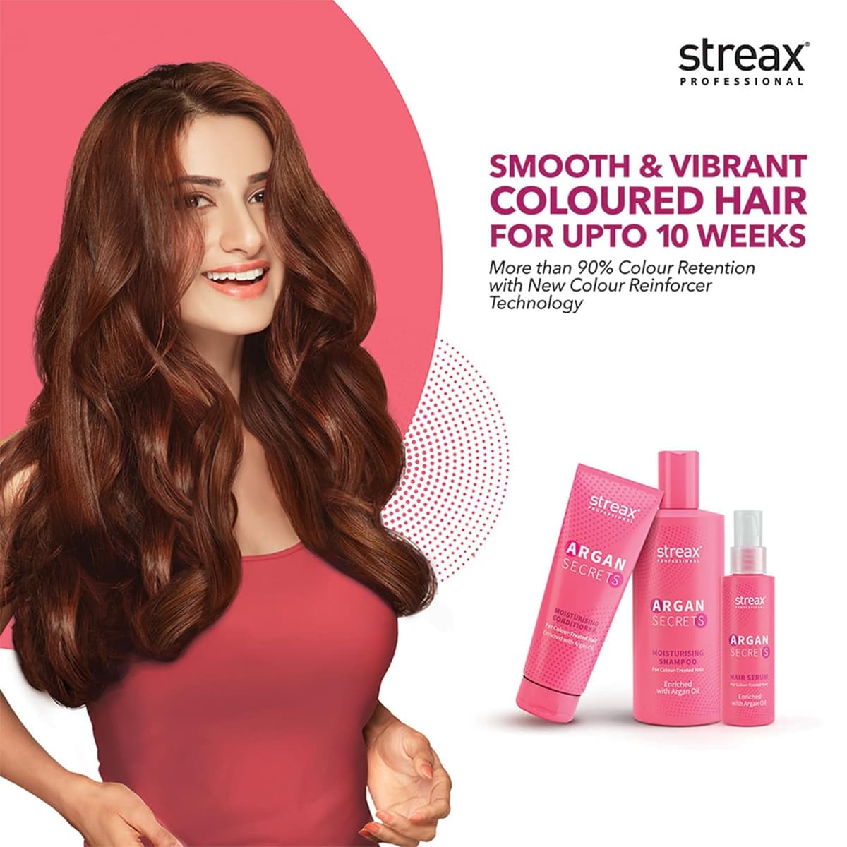 Streax Argan Secrets Moisturising Shampoo