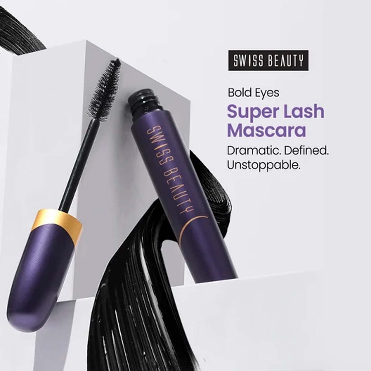 Swiss Beauty Bold Eyes Super Lash Waterproof Mascara