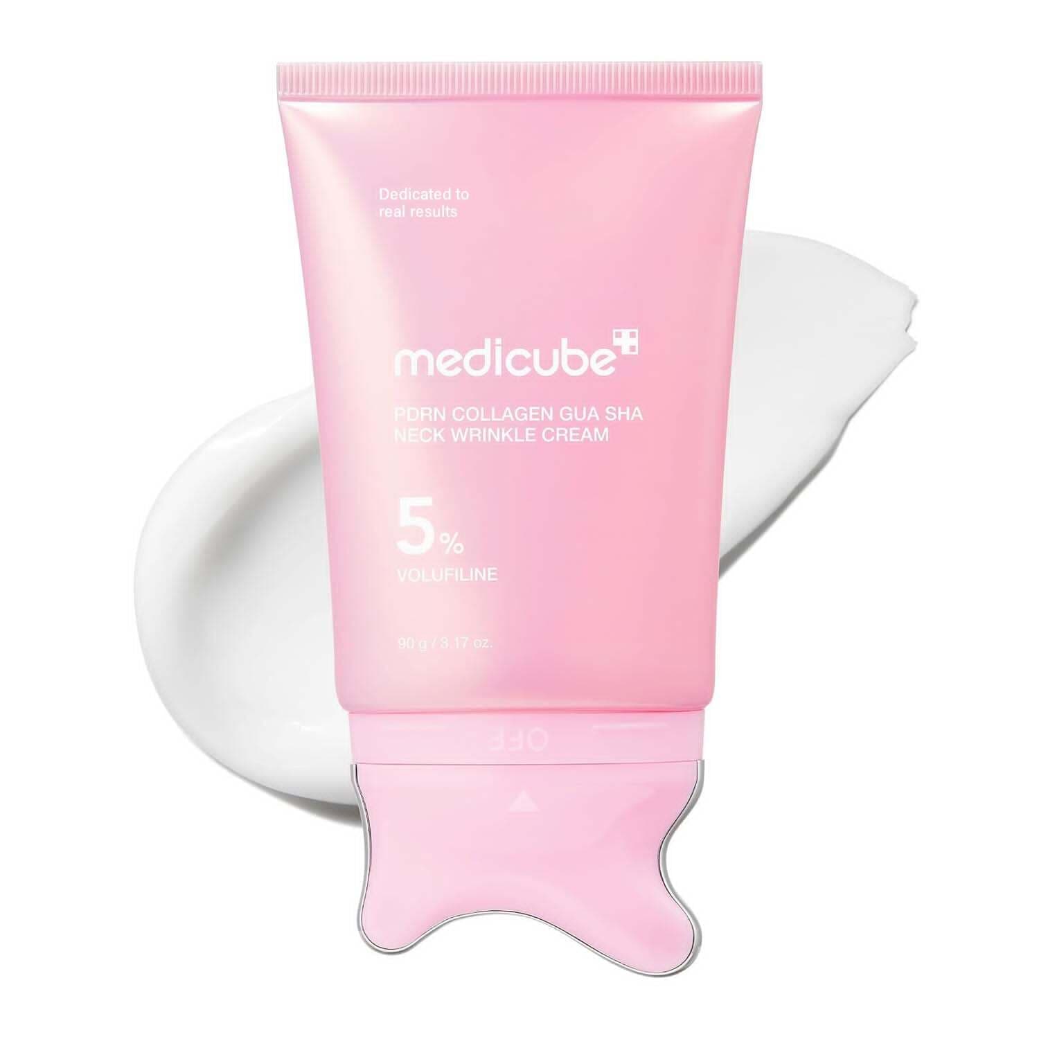 Medicube PDRN Collagen Gua Sha Neck Wrinkle Cream
