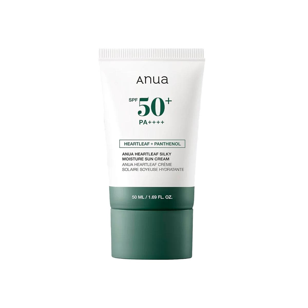 Anua Heartleaf Silky Moisture Sun Cream SPF 50+ PA++++