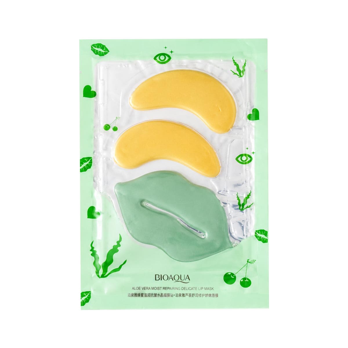 Bioaqua Aloe Vera Moist Repairing Eye Lip Mask
