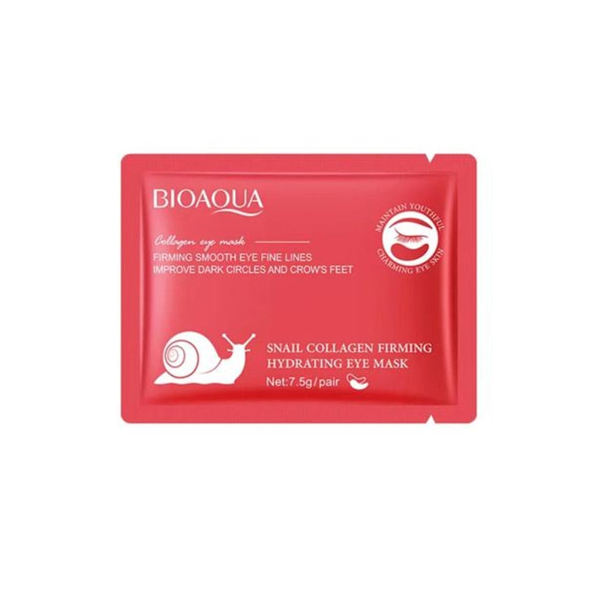Bioaqua Snail Collagen Firming Hydrating Eye Mask