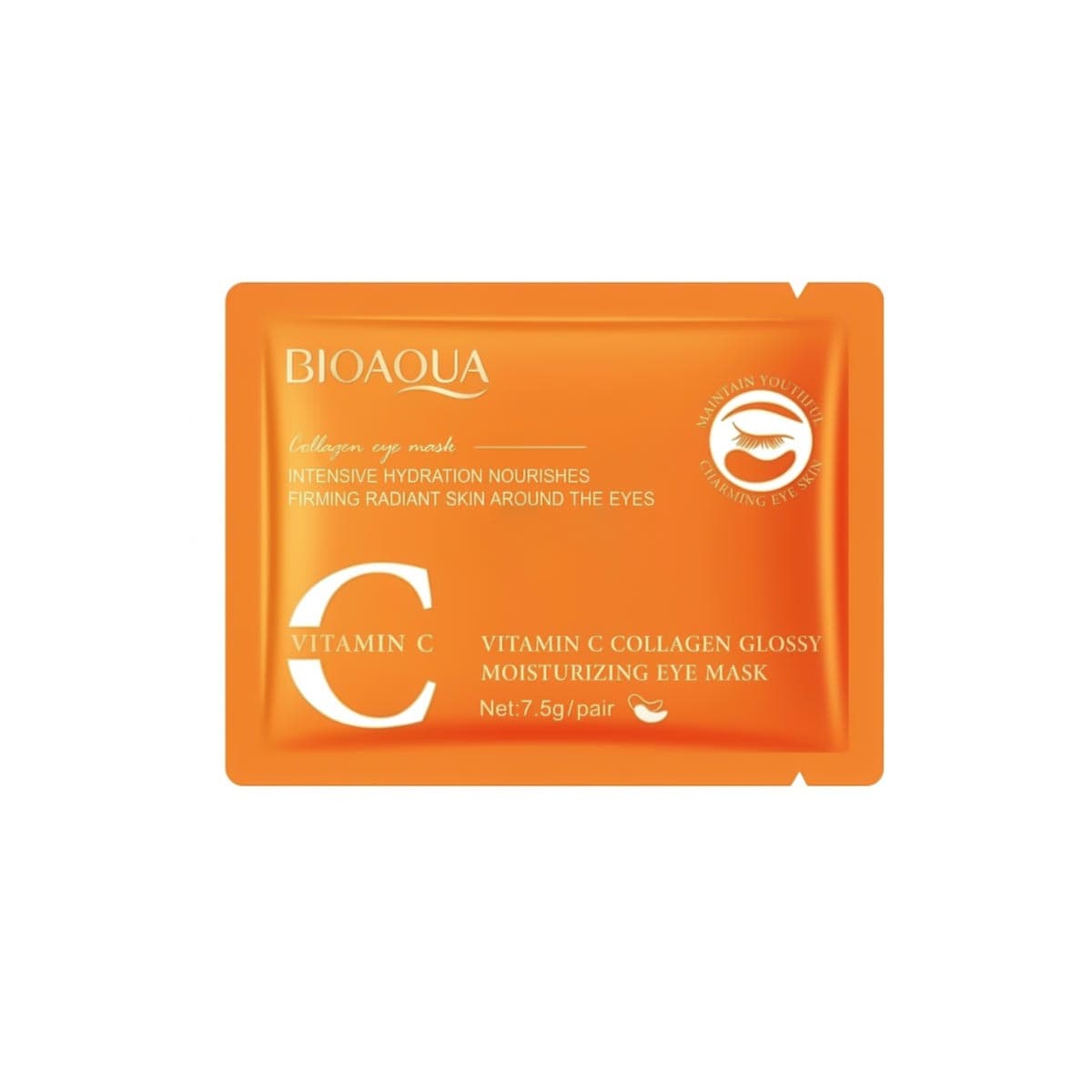 Bioaqua Vitamin C Collagen Glossy Moisturizing Eye Mask