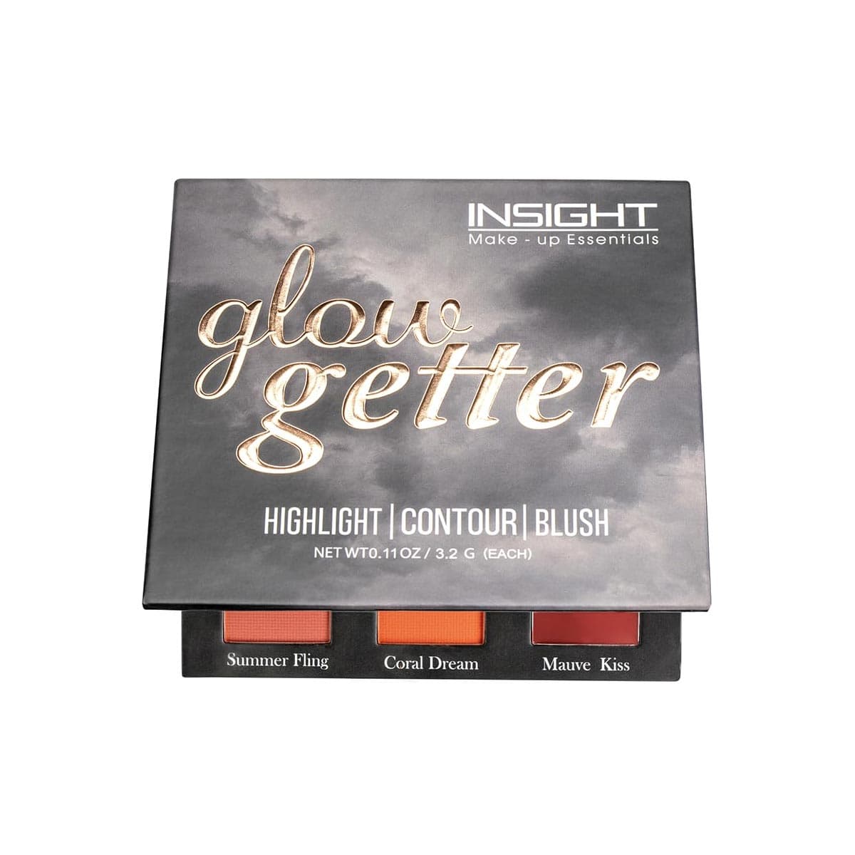 Insight Glow Getter Highlighter Contour & Blush Palette