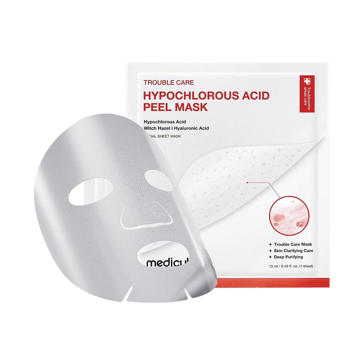 Medicube Trouble Care Hypochlorous Acid Peel Mask