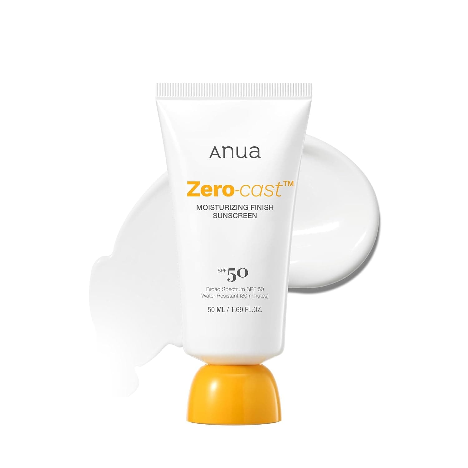 Anua Zero Cast Moisturizing Finish Sunscreen