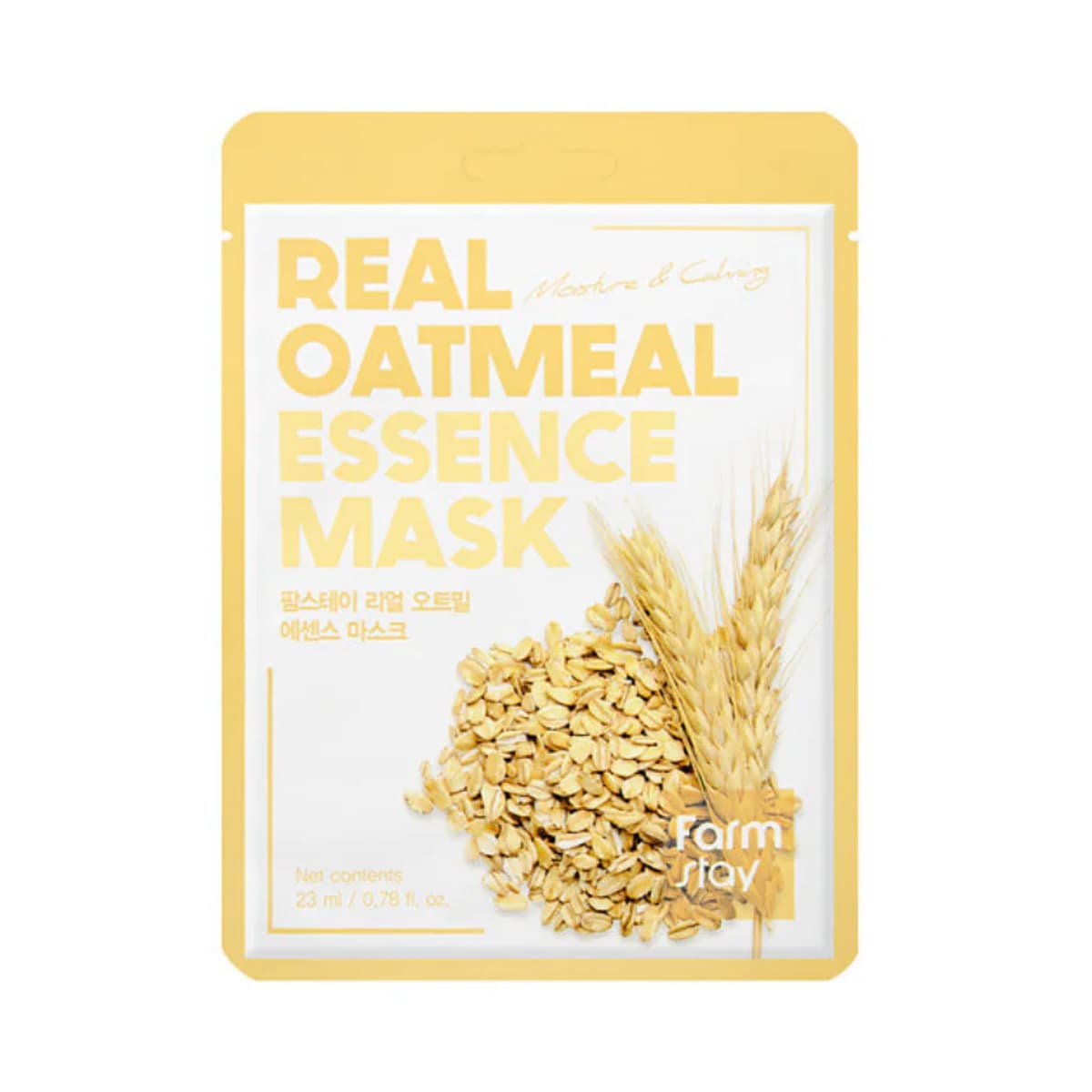 Farmstay Real Oatmeal Essence Mask