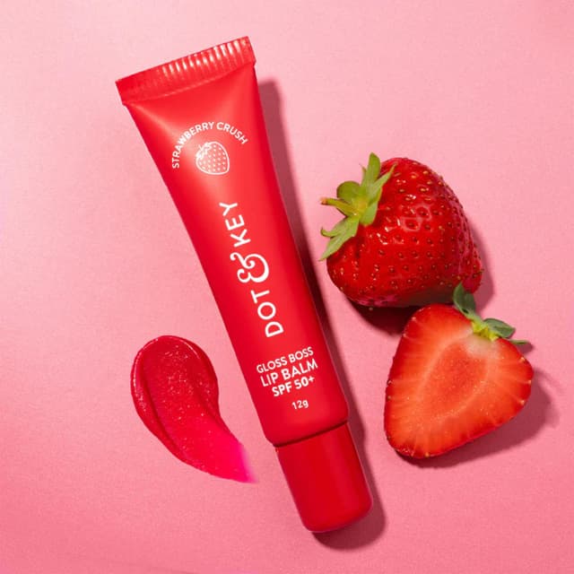 Dot & Key Gloss Boss Lip Balm (Strawberry Crush)