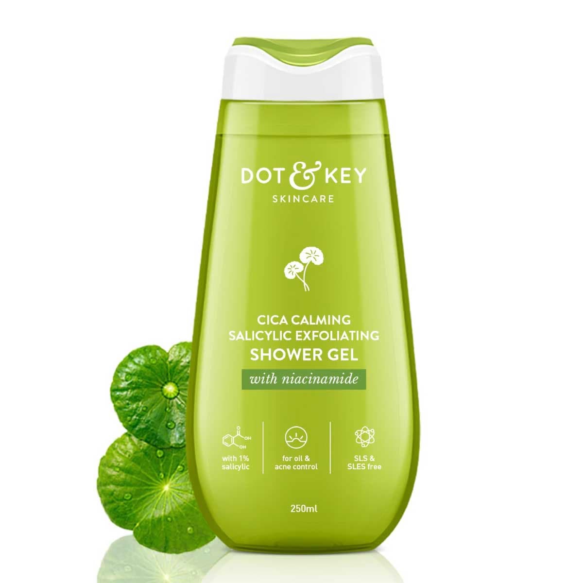 Dot & Key Cica Calming Salicylic Exfoliating Shower Gel