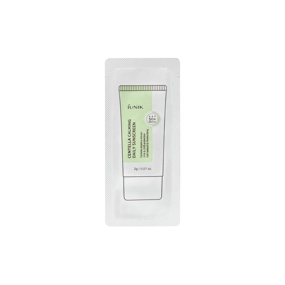 iUNIK Centella Calming Daily Sunscreen - Sachet