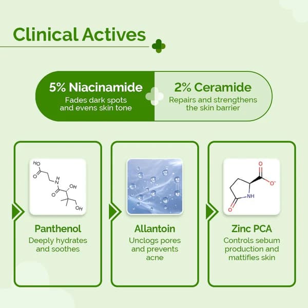 The Derma Co 5% Nia-Ceramide Mattifying Moisturizer