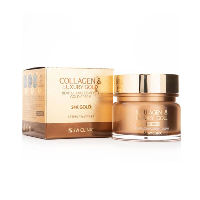 3W Clinic Collagen & Luxury 24K Gold Cream