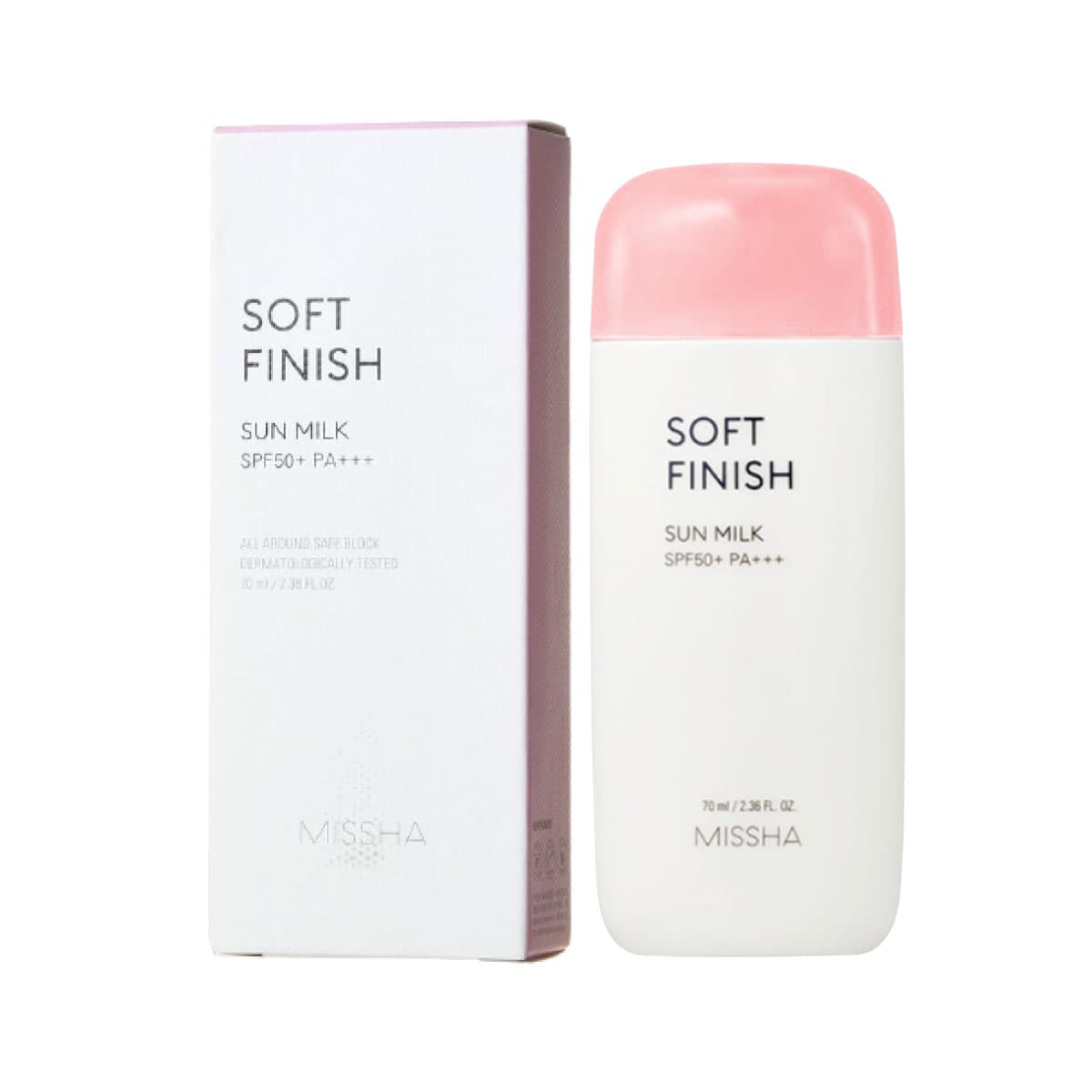 MISSHA All Around Safe Block Soft Finish Sun Milk SPF50+/PA+++
