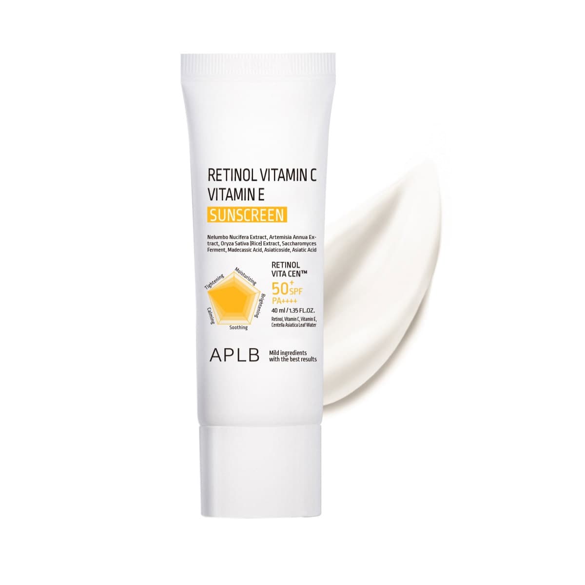 APLB Retinol Vitamin C Vitamin E Sunscreen SPF50+ PA++++