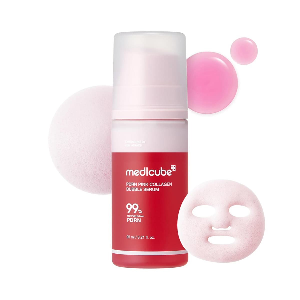 Medicube PDRN Pink Collagen Bubble Serum