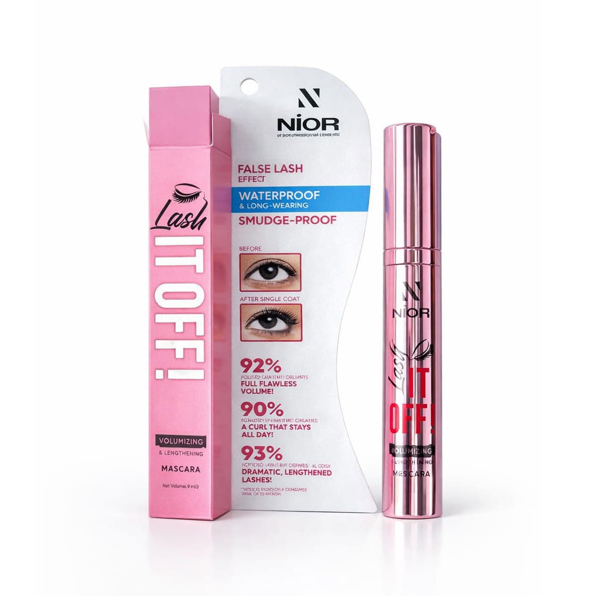 Nior Lash It Off Volumizing & Lengthening Mascara