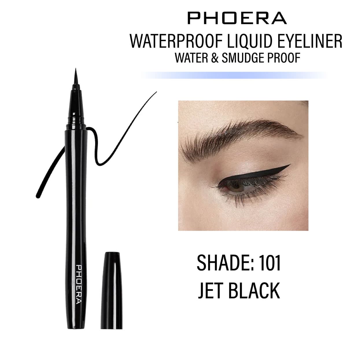 Phoera Waterproof Liquid Eyeliner