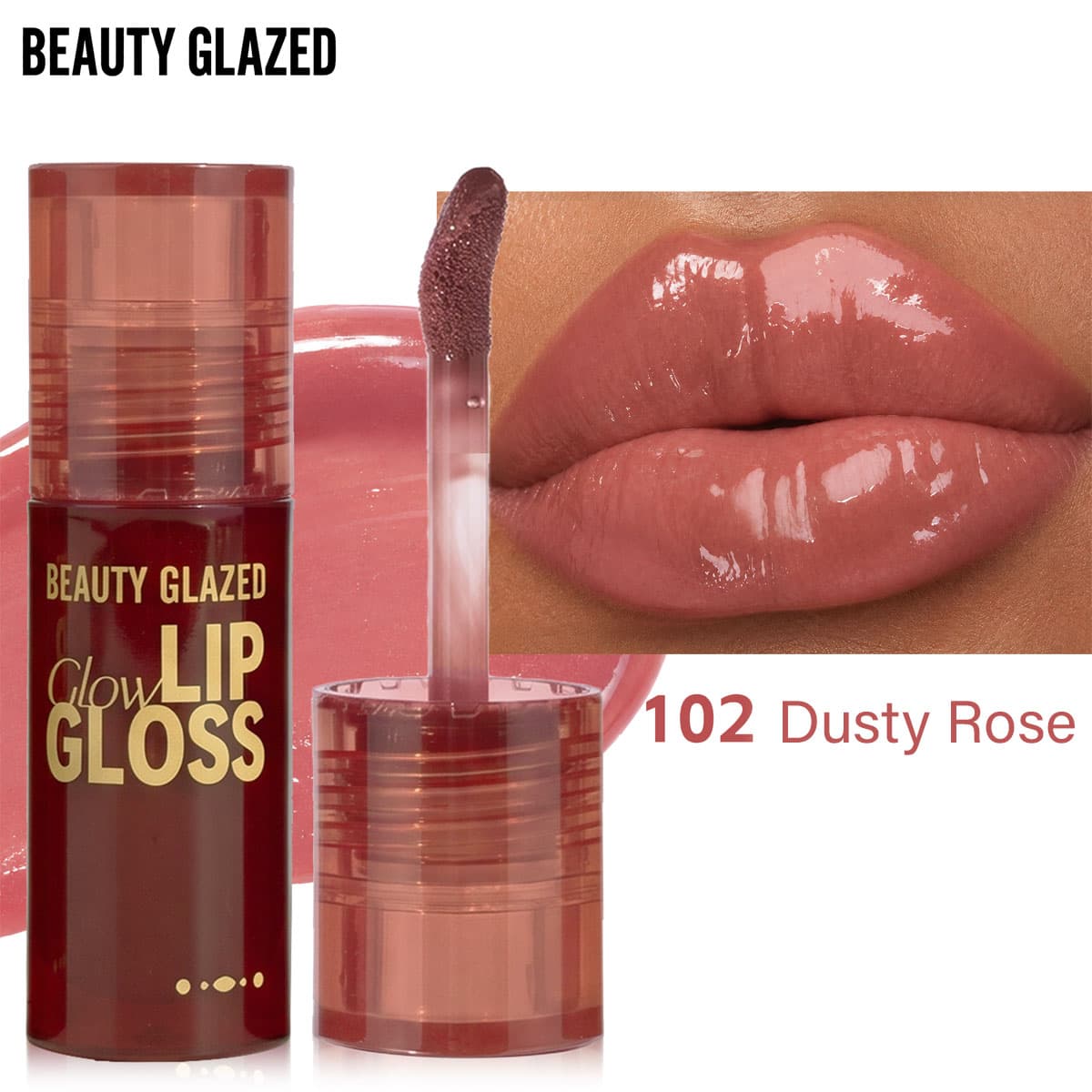 Beauty Glazed Glow Lip Gloss 3gm