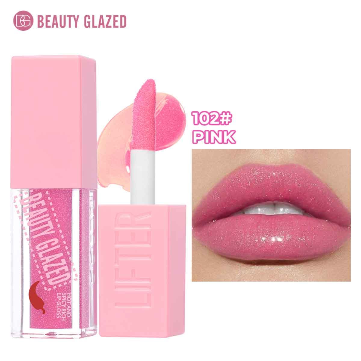 Beauty Glazed Hot & Spicy Rich Lip Gloss