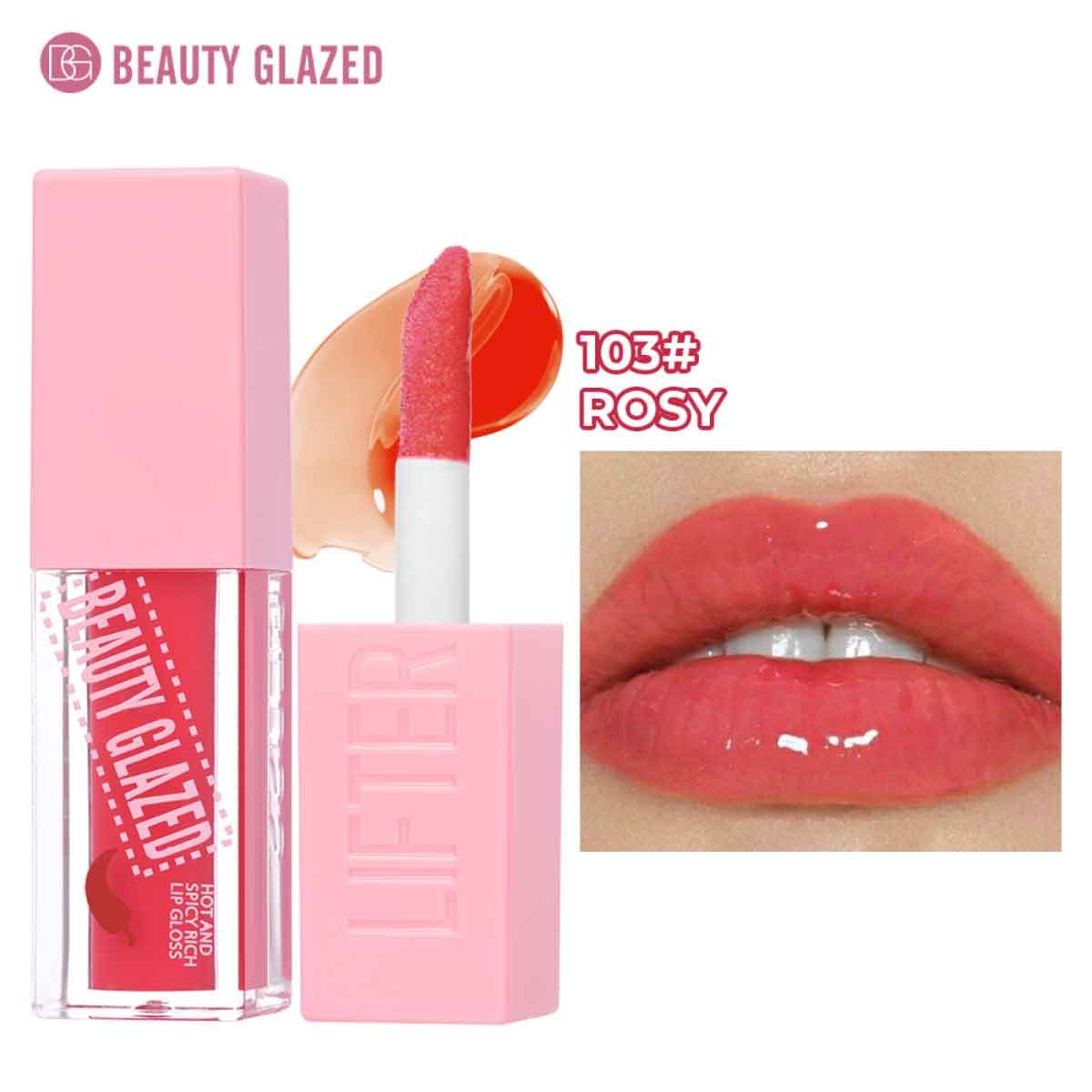Beauty Glazed Hot & Spicy Rich Lip Gloss