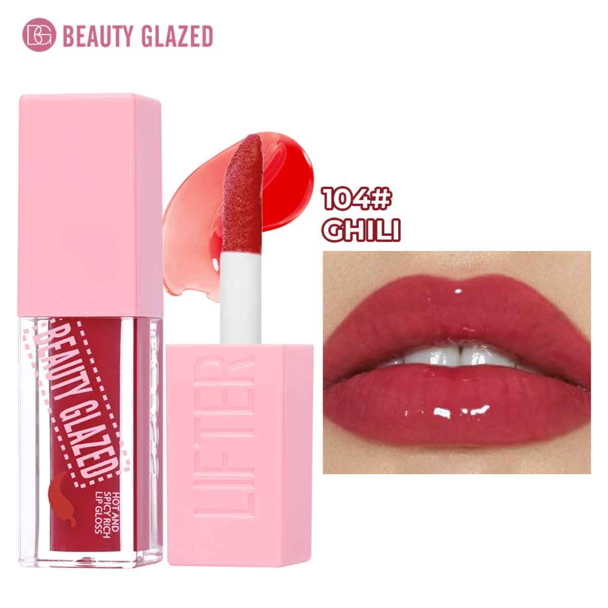 Beauty Glazed Hot & Spicy Rich Lip Gloss