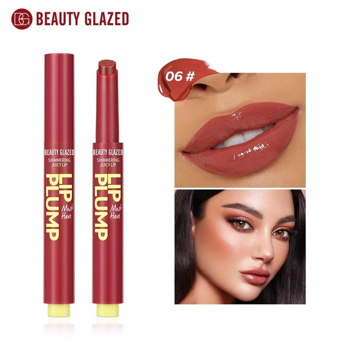 Beauty Glazed Shimmering Juicy Lipstick