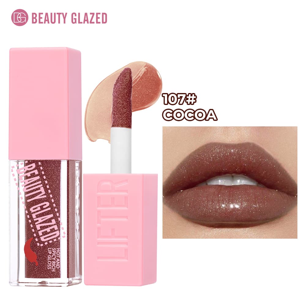 Beauty Glazed Hot & Spicy Rich Lip Gloss