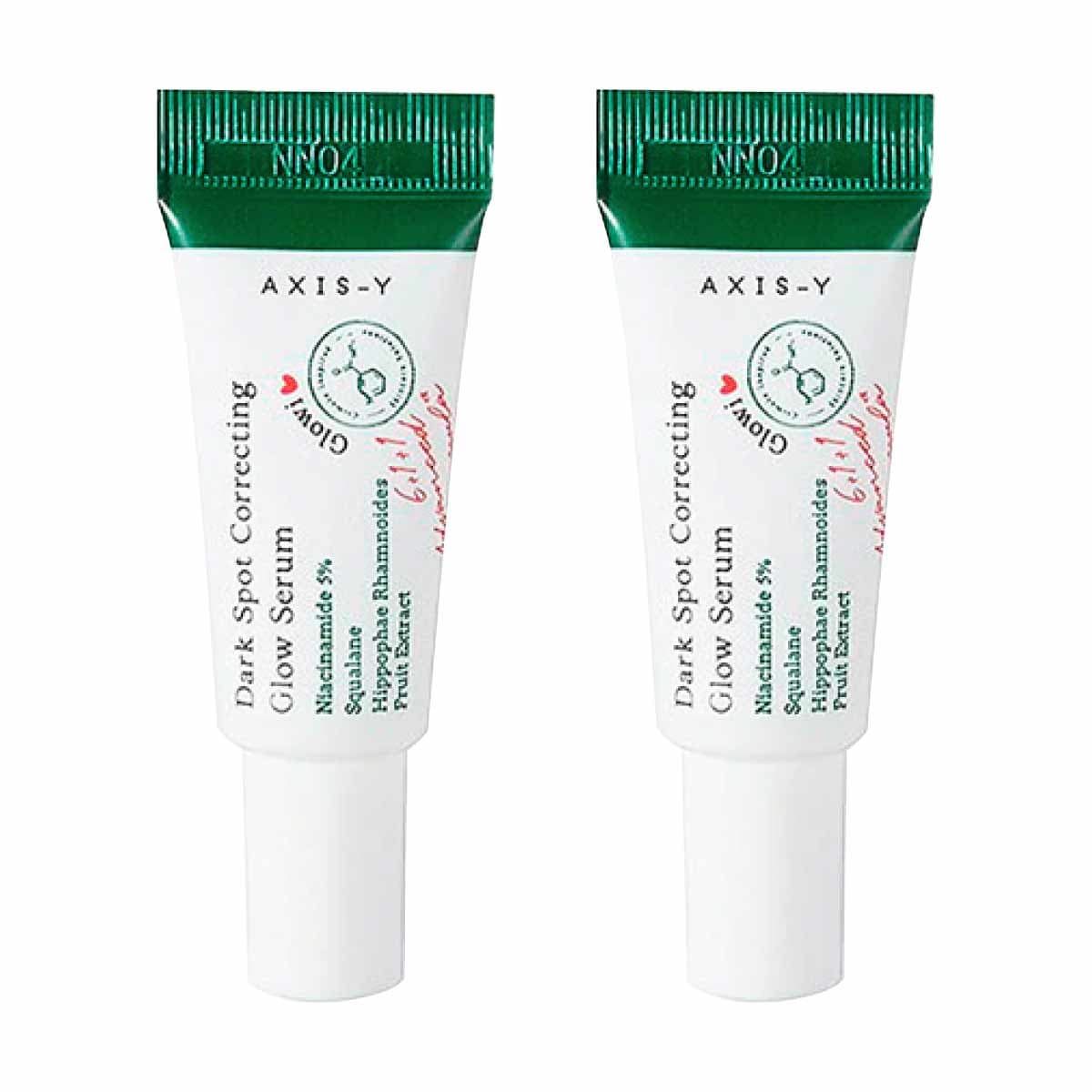 2 Pcs Axis-Y Dark Spot Correcting Glow Serum (5ml)
