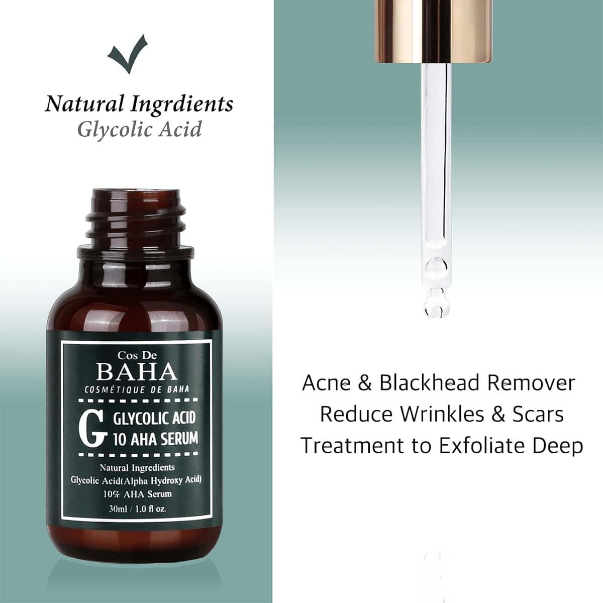 Cos De Baha Glycolic Acid 10 Aha Serum (G)