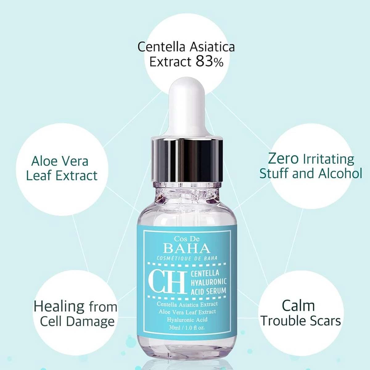 Cos De Baha Centella HA Serum (CH)
